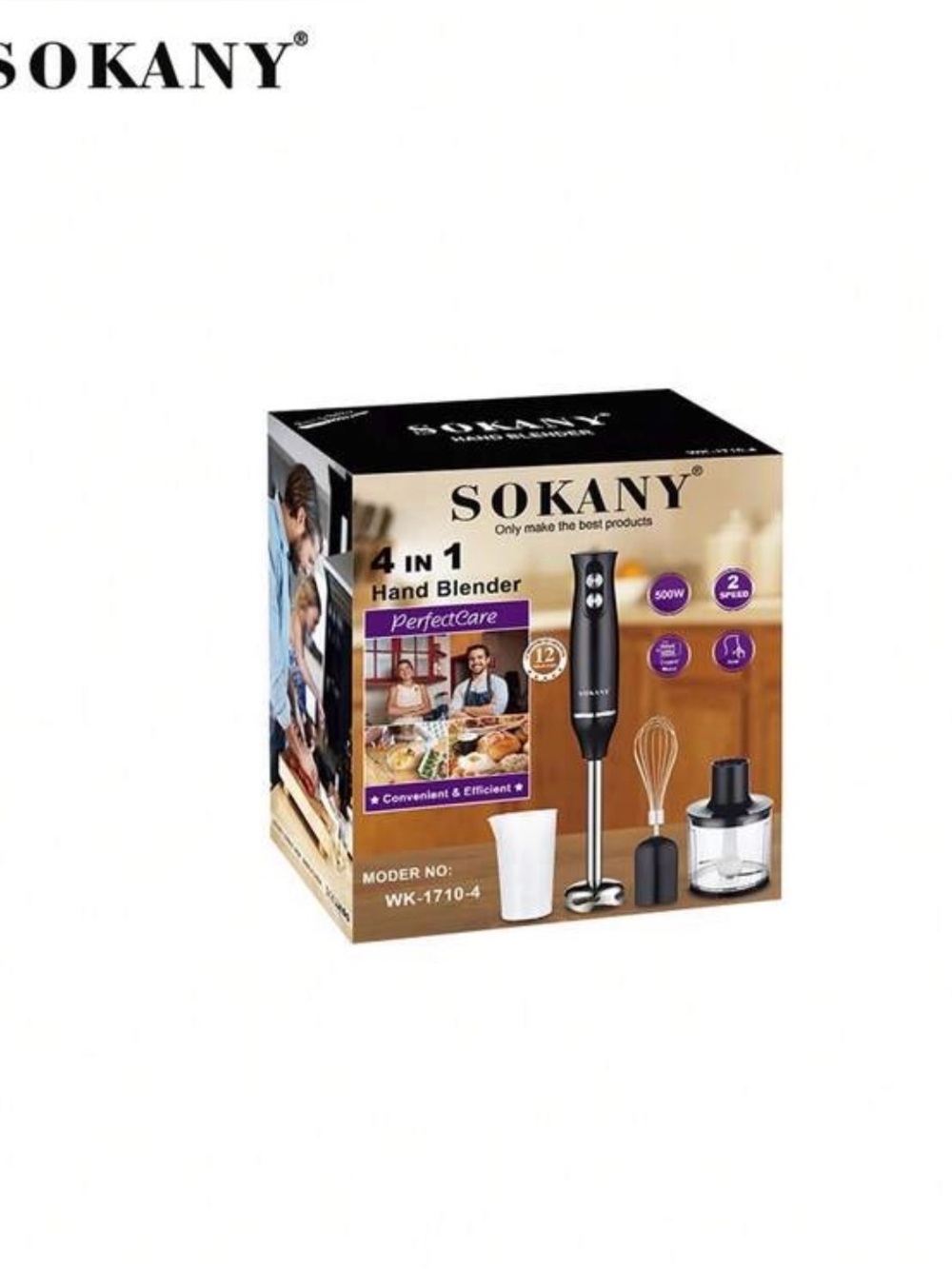 Black 4-in-1 Hand Blender - PerfectCare